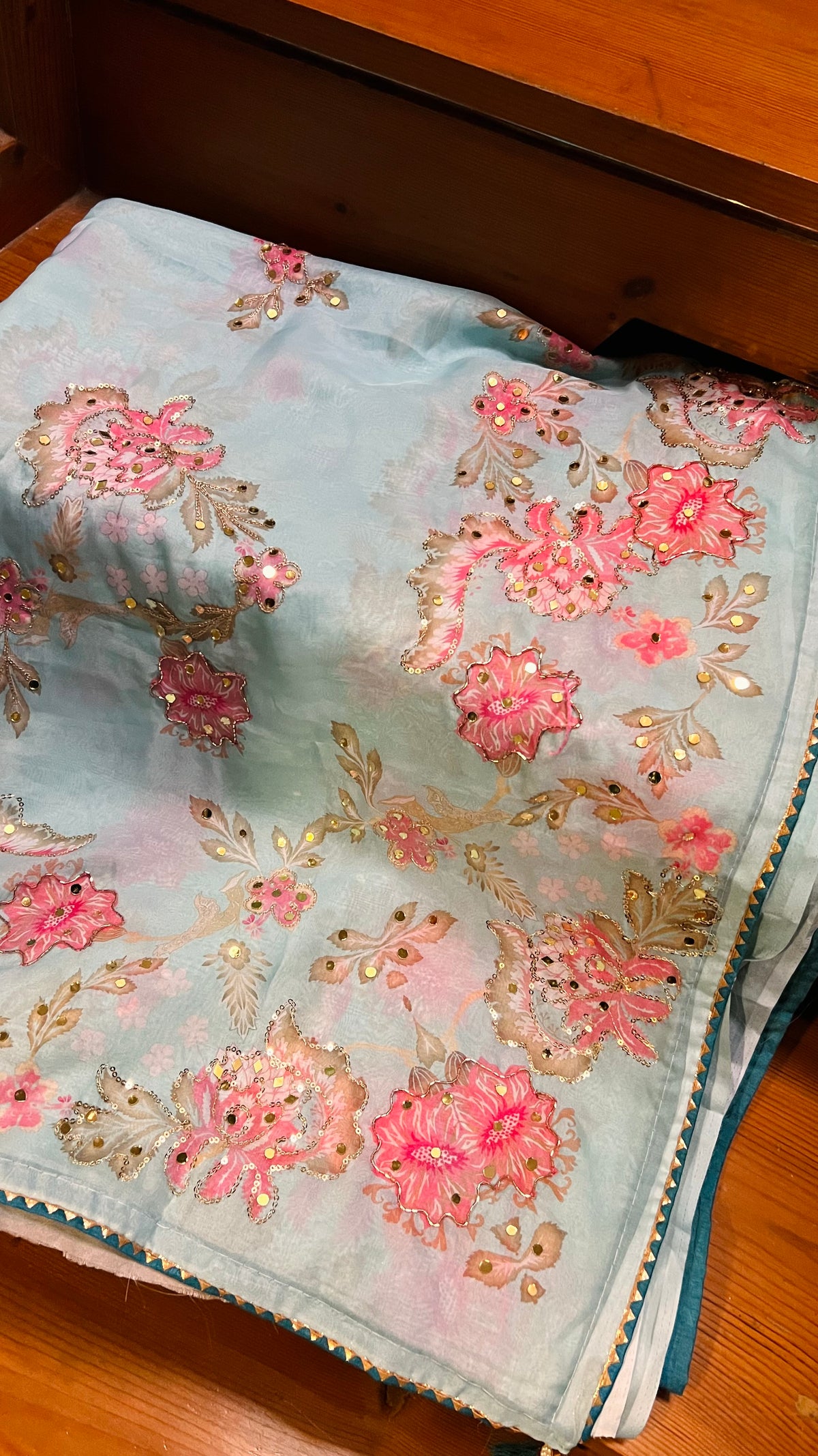 KS222| Organza Silk Saree 🦋