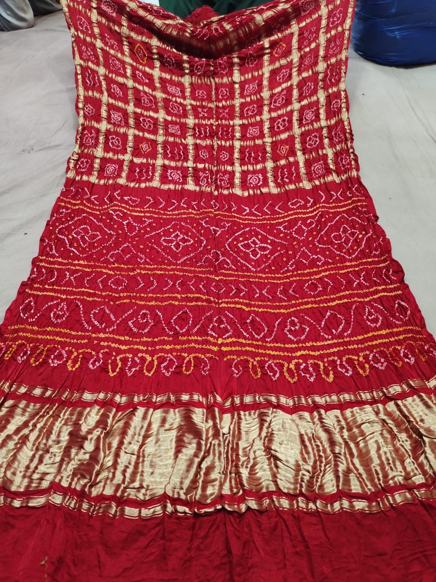 Pure gajji modal silk saree