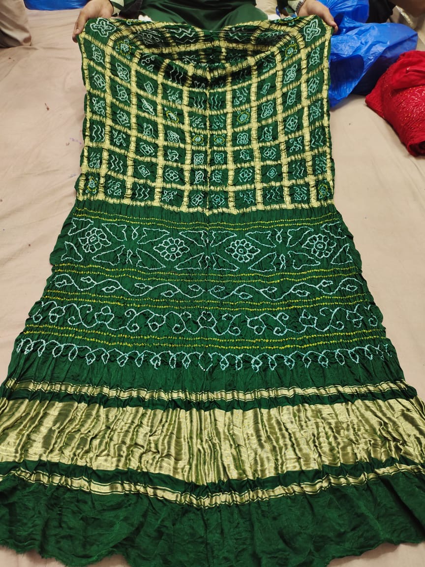 Pure gajji modal silk saree