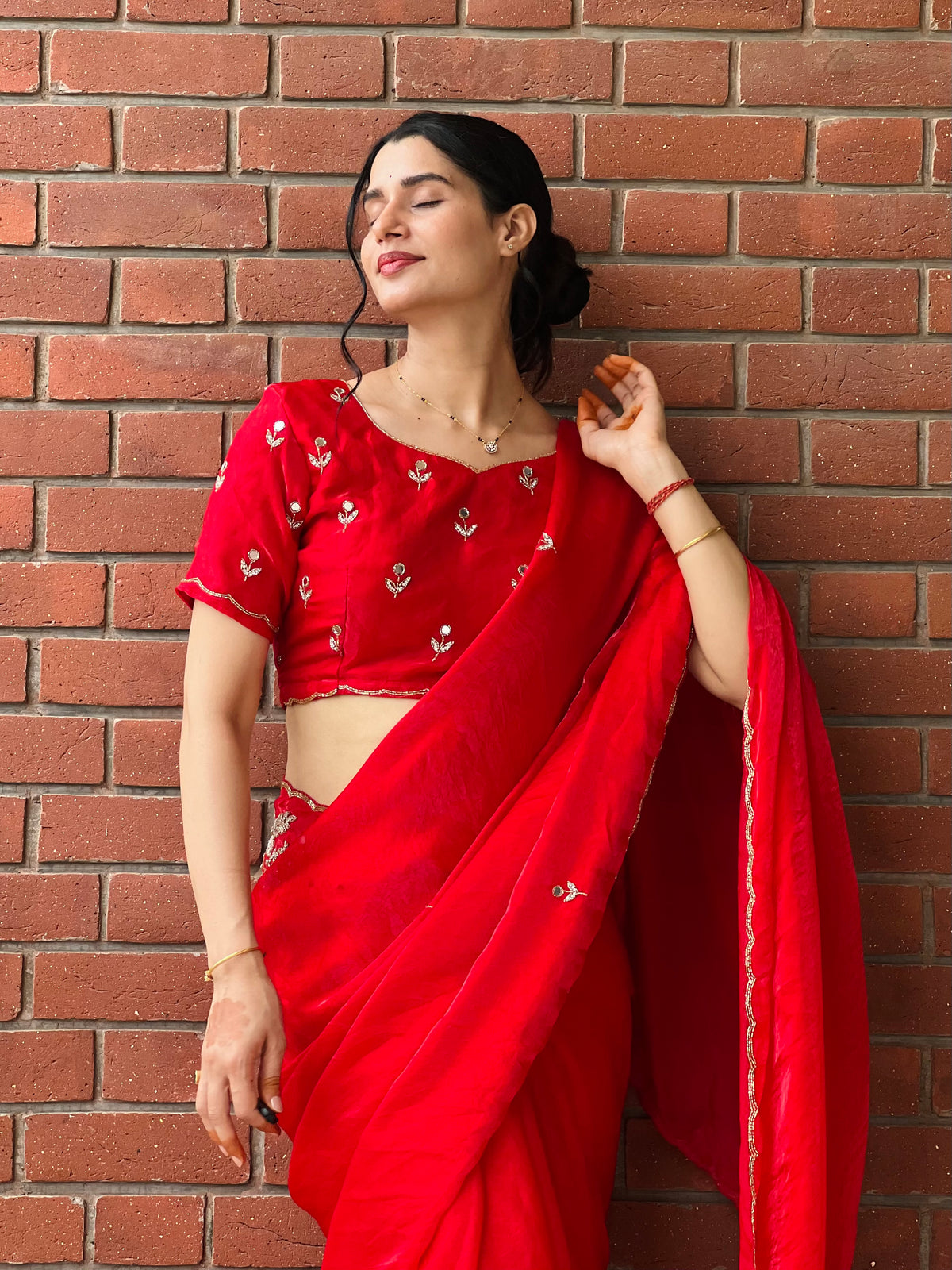 Karwachauth Special Space Silk Saree♥️
