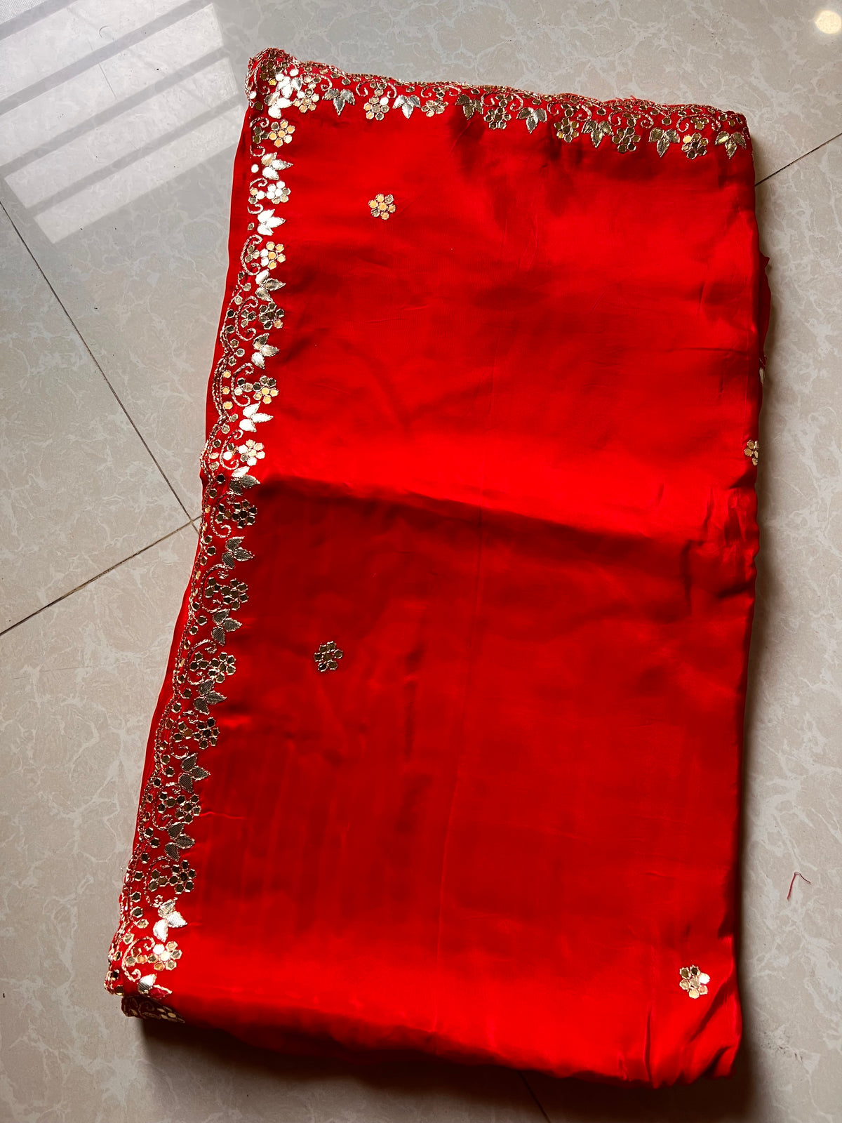 KS098|Royal Red Elegance Pure Silk Saree♥️