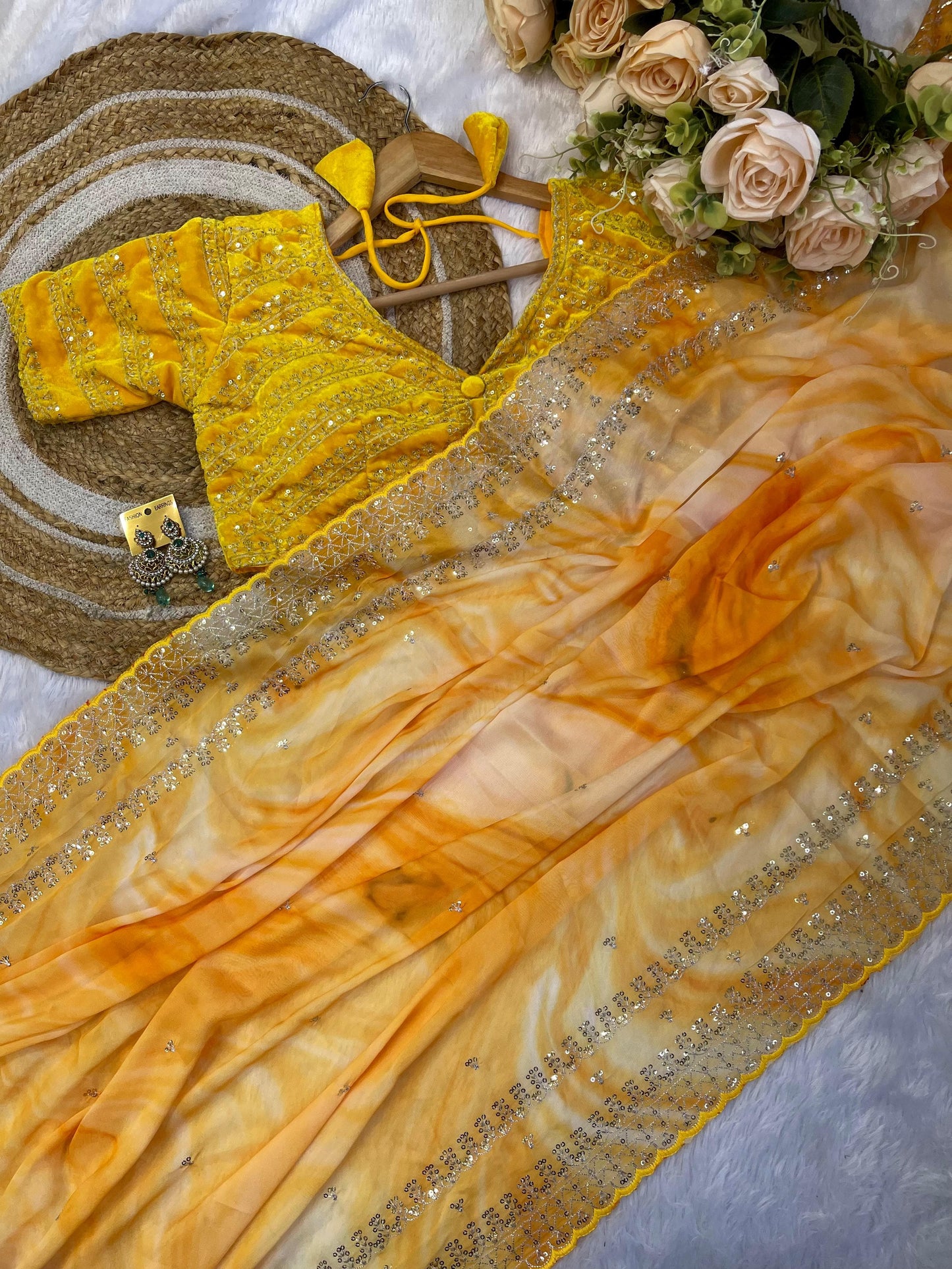 Pure soft rangoli silk saree ♥️