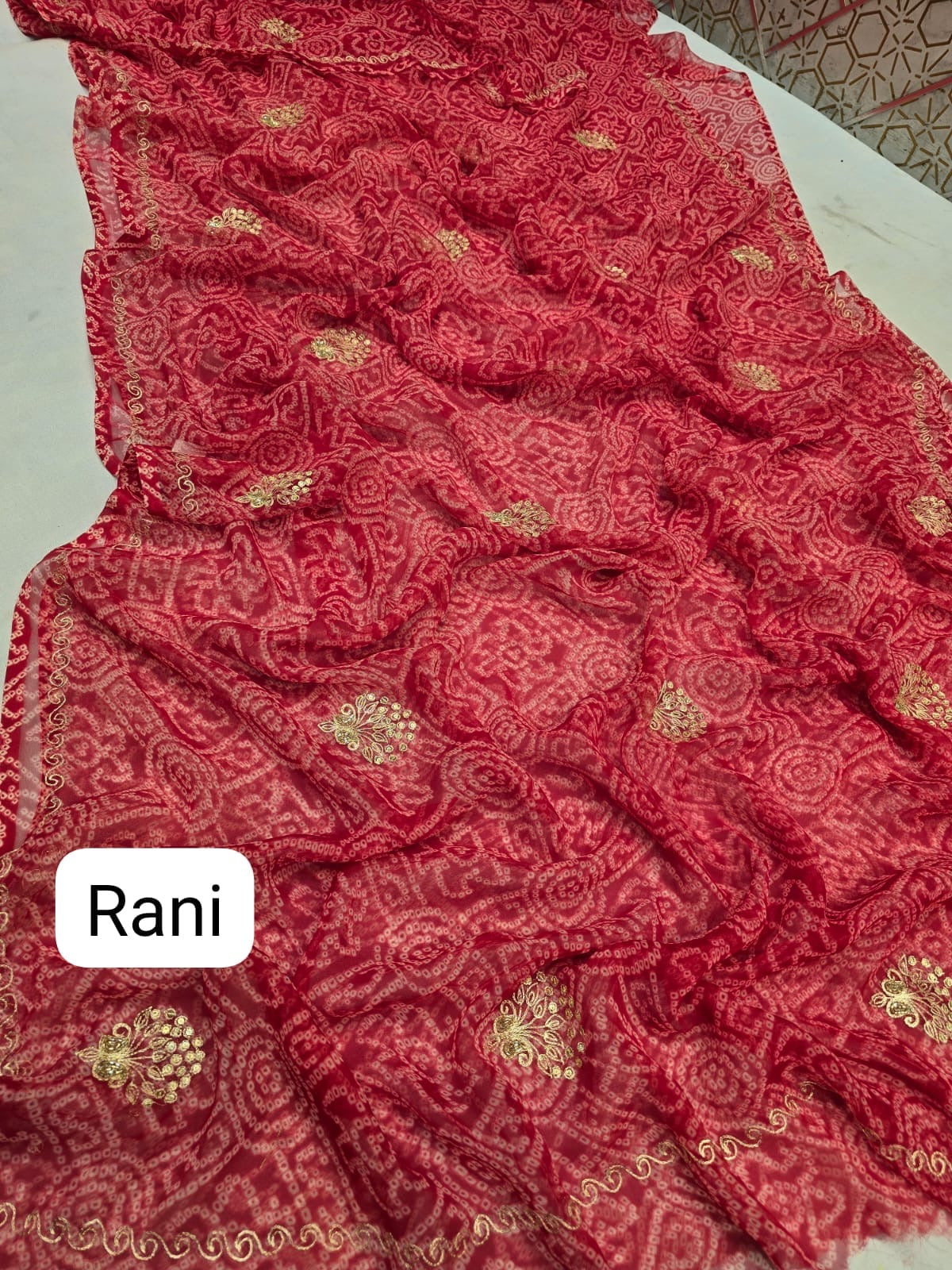 Pure chiffon saree