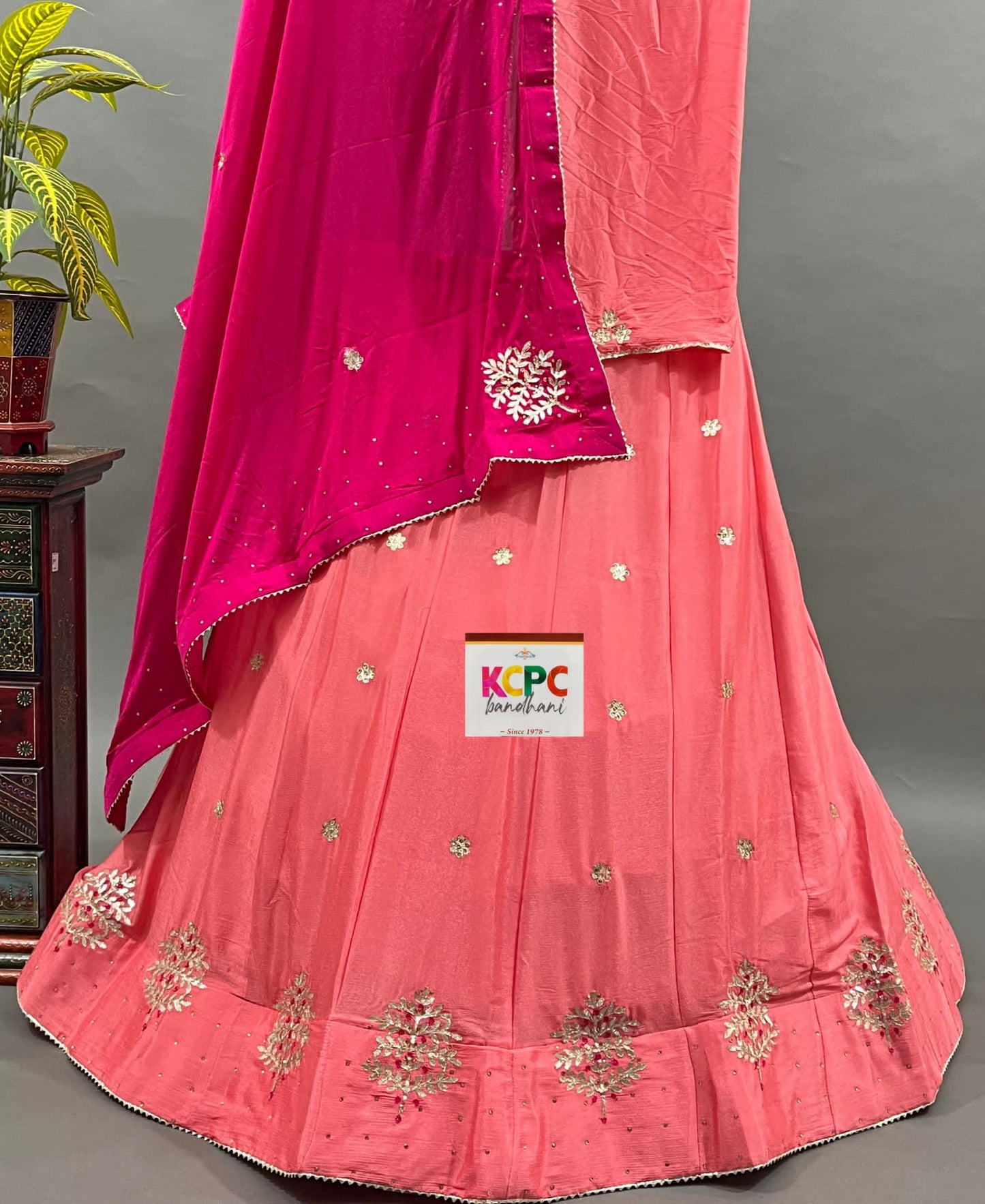 KcPc Exclusive New Upada Chinon with Gotapatti work  lehenga set,RAJ