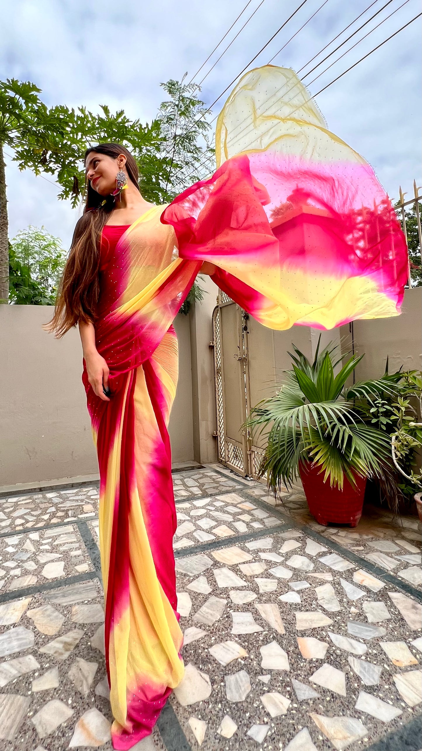 Pure Rajwadi saree