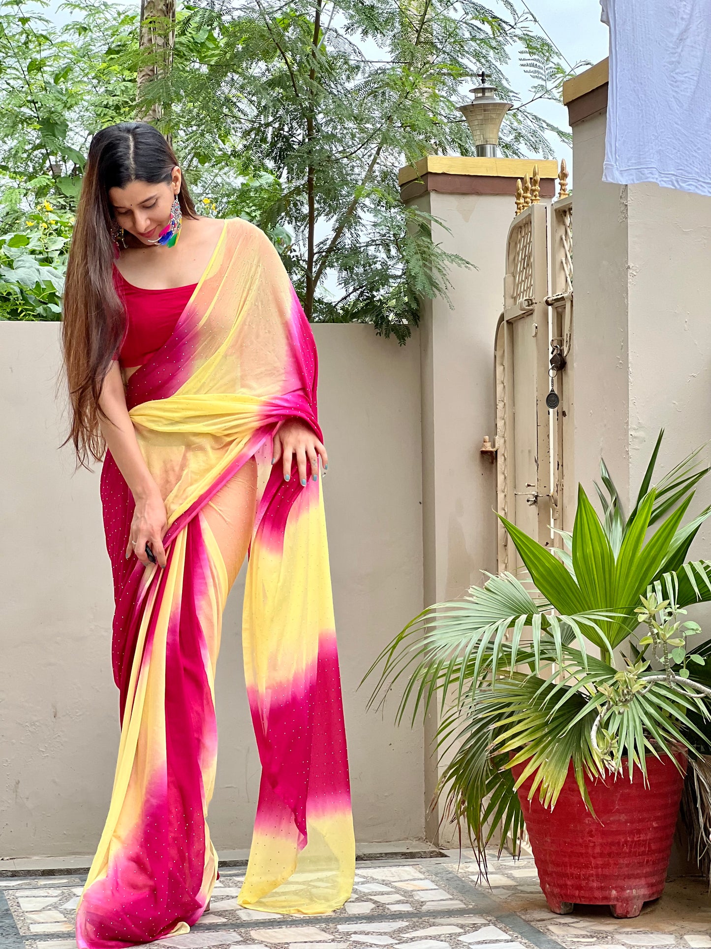 Pure Rajwadi saree