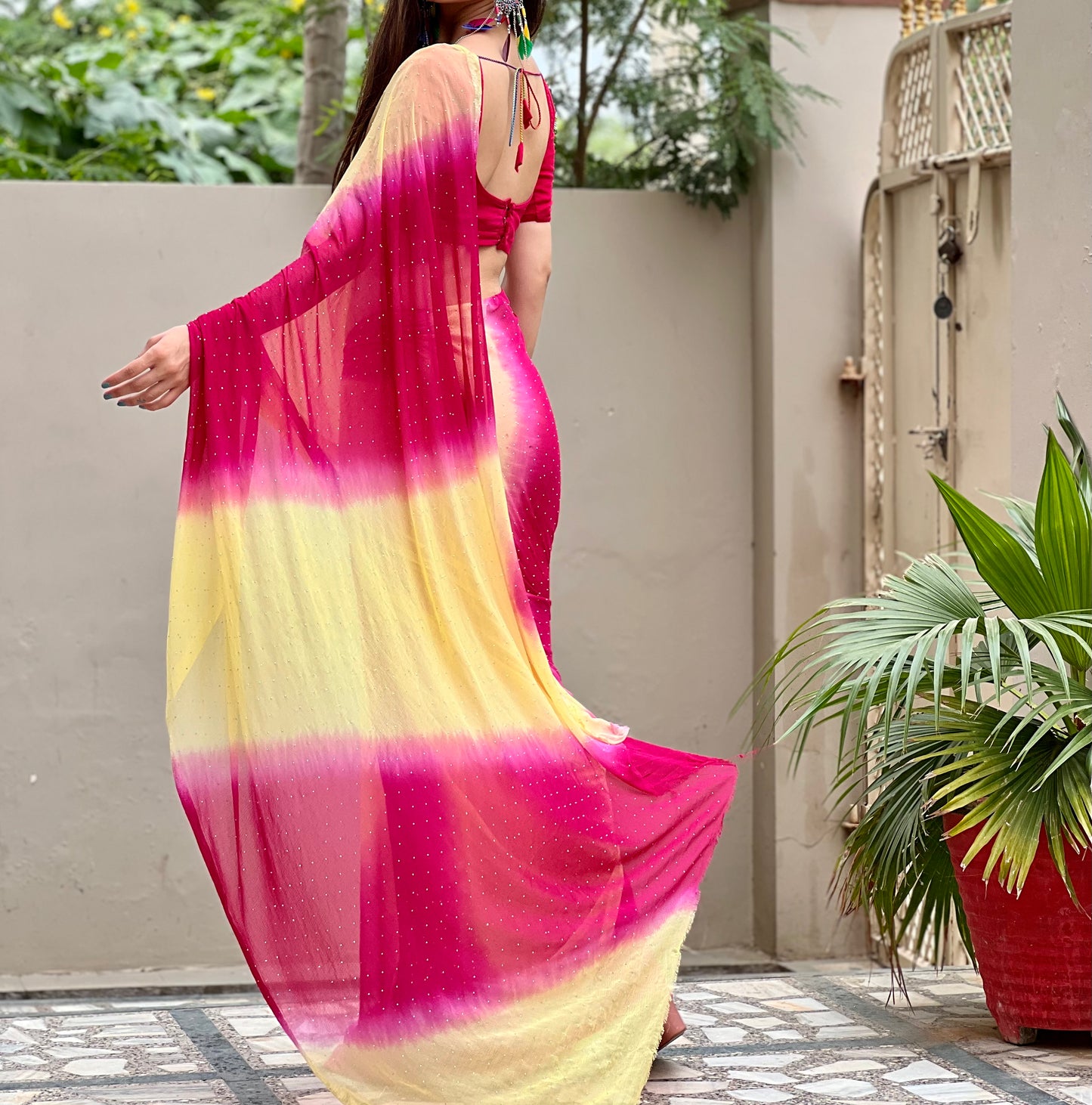 Pure Rajwadi saree