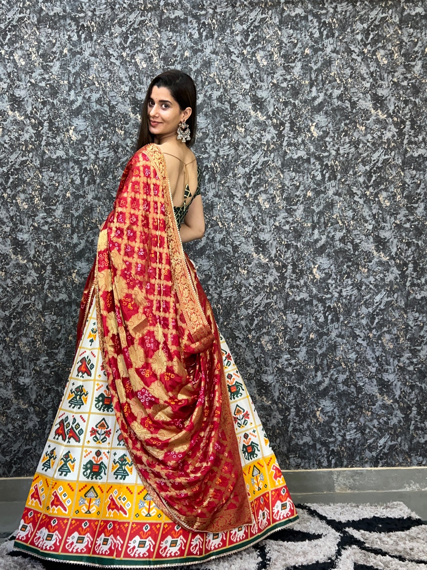 Priyazgallery designer patola silk lehenga